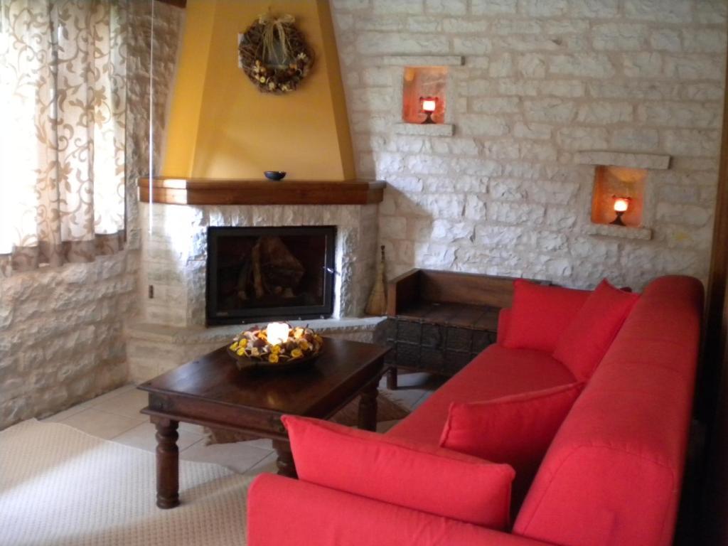 Agrampeli Appartement Mega Chorio Kamer foto