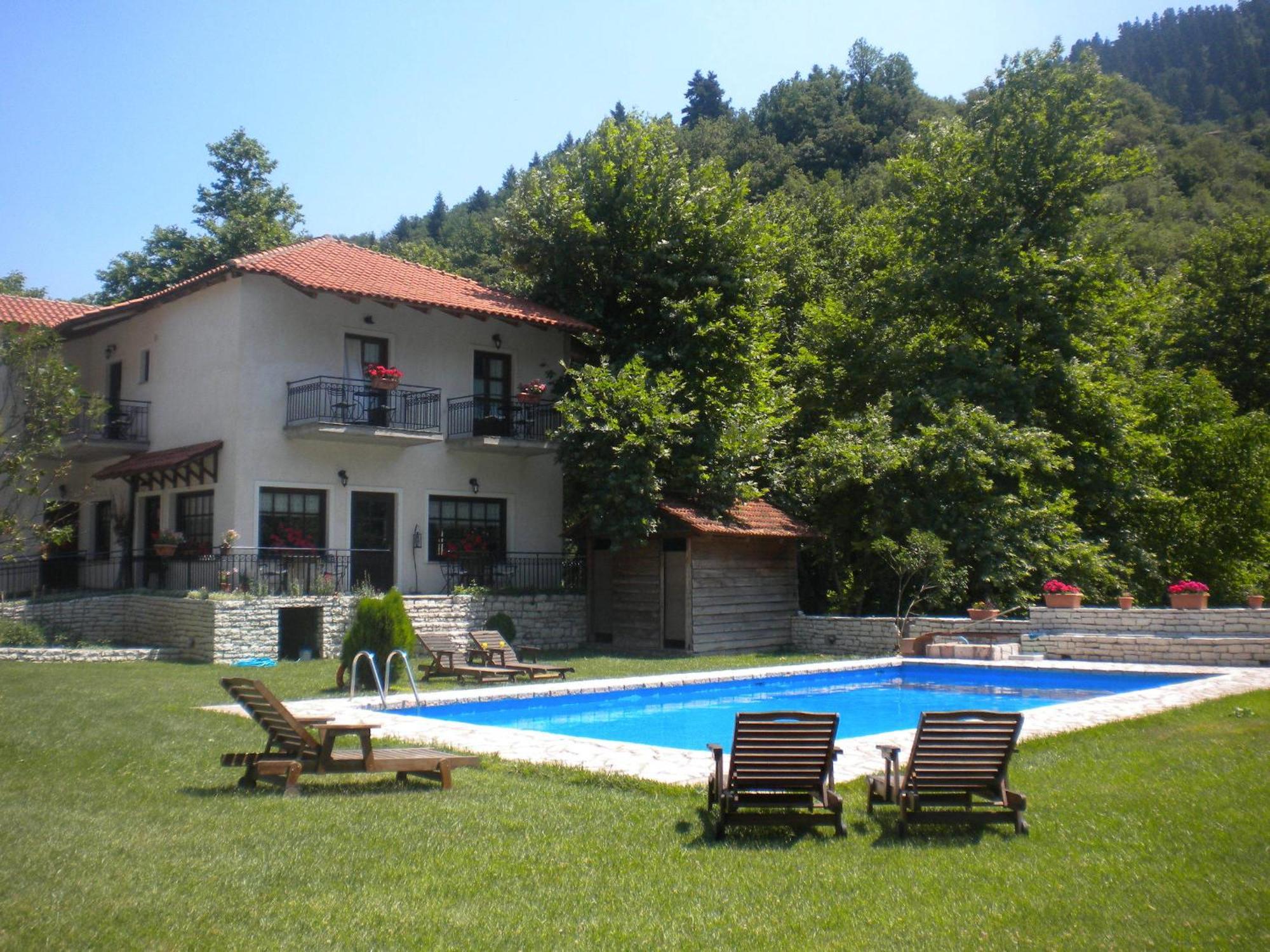 Agrampeli Appartement Mega Chorio Buitenkant foto