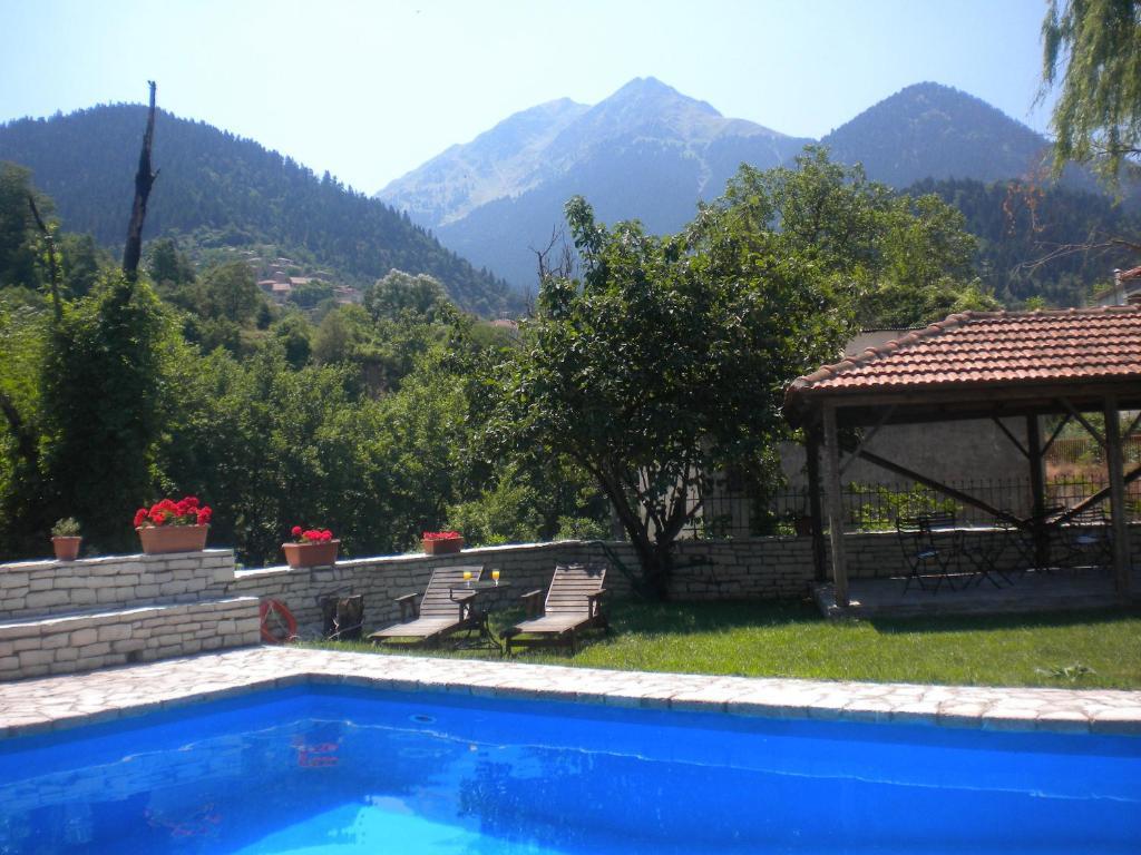 Agrampeli Appartement Mega Chorio Buitenkant foto
